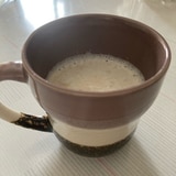 簡単スチームミルク付き本格ほうじ茶ラテ